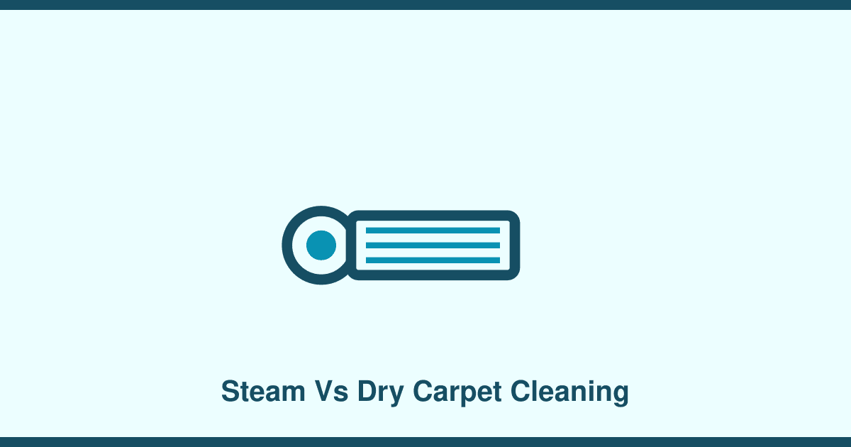 Carpet cleaning: steam vs dry, and what it costs