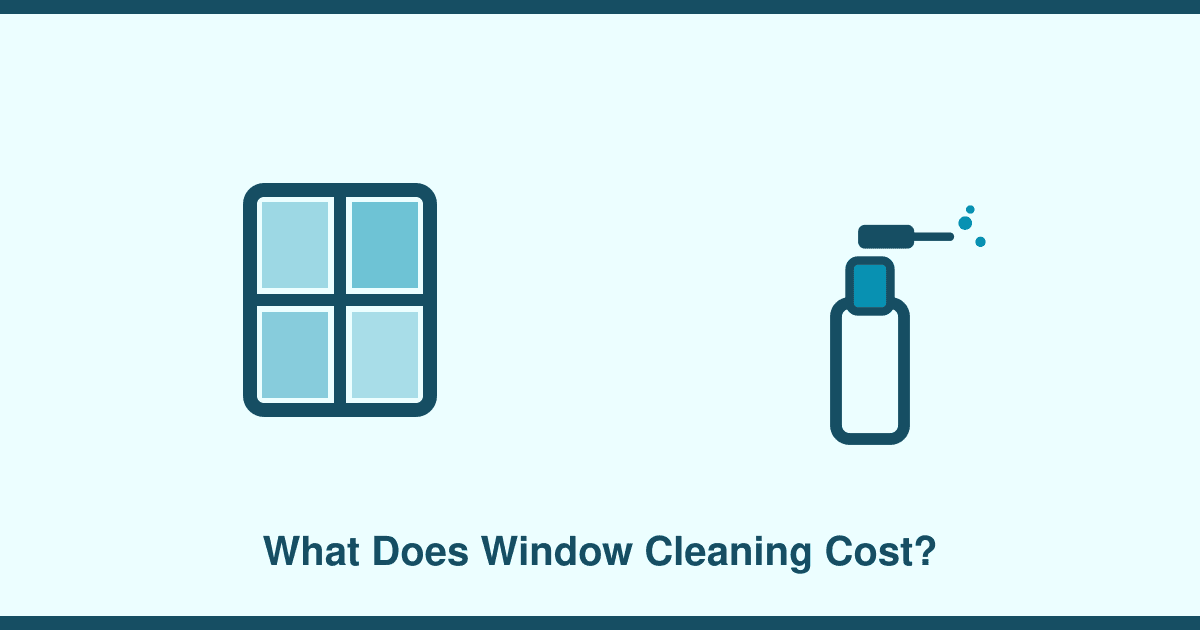 What does professional window cleaning cost?