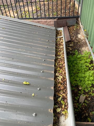 SwiftVac Gutter Cleaning — Customer photo