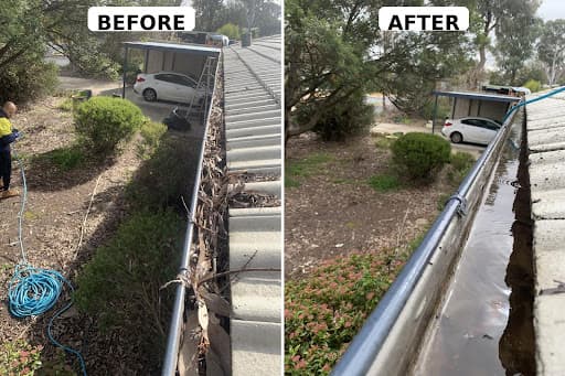 CAPITAL CITY GUTTER CLEANING — Customer photo