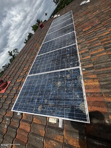 Brisbane Gutter and Solar Cleaning — Customer photo