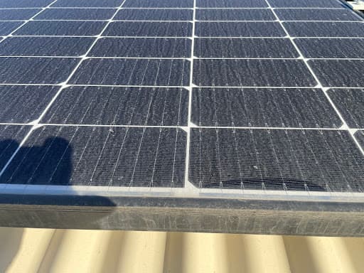 Townsville Solar Clean & Bird Proofing — Customer photo