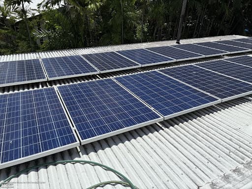 Townsville Solar Clean & Bird Proofing — Customer photo