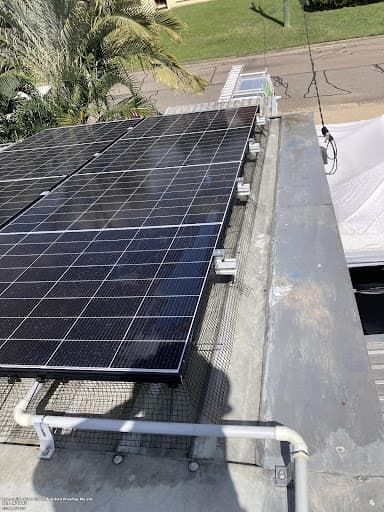 Townsville Solar Clean & Bird Proofing — Customer photo