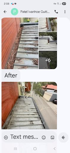 AP Gutter Cleaning Melbourne — Customer photo