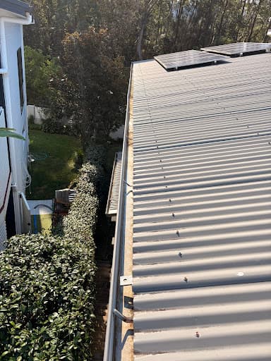 AC Gutter Guard — Customer photo