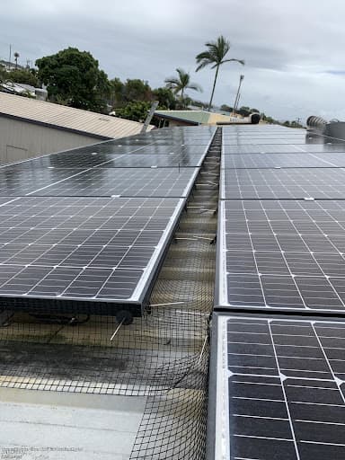 Townsville Solar Clean & Bird Proofing — Customer photo