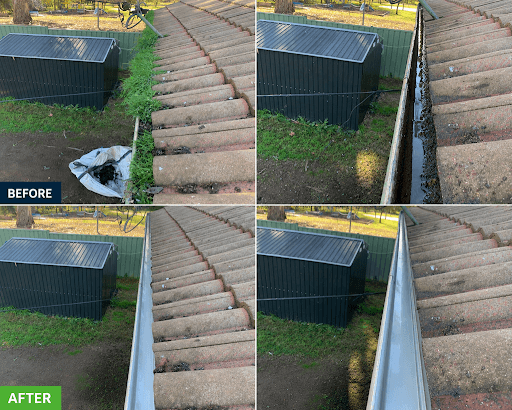 CAPITAL CITY GUTTER CLEANING — Customer photo